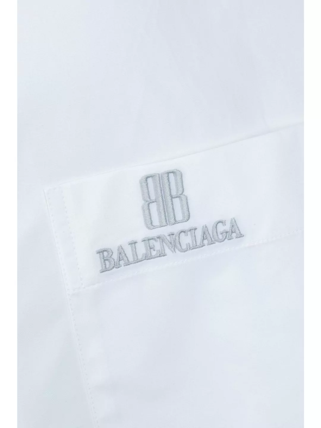 Balenciaga Short Sleeve Button-Down Collar Shirt
