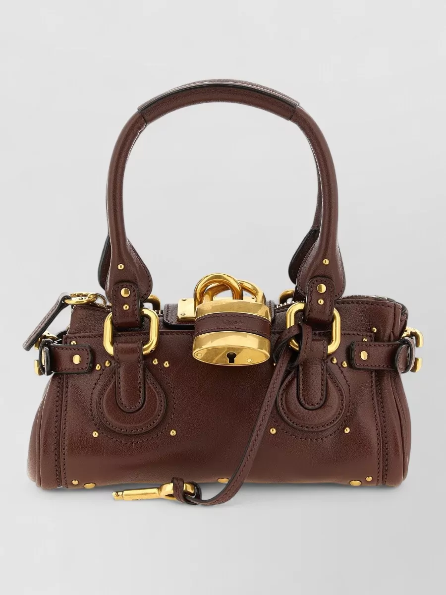 Chloé paddington small leather shoulder bag