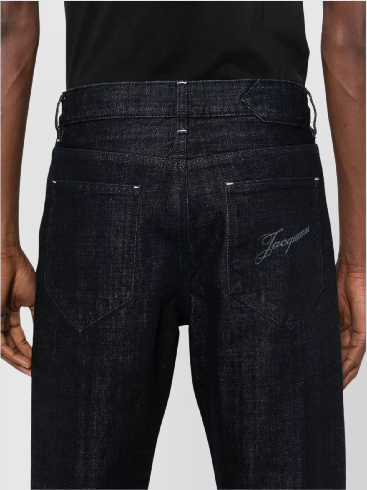 Jacquemus Denim Venice Straight Leg Trousers