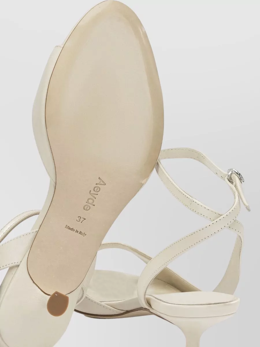 Aeyde Nappa Leather Heeled Sandals