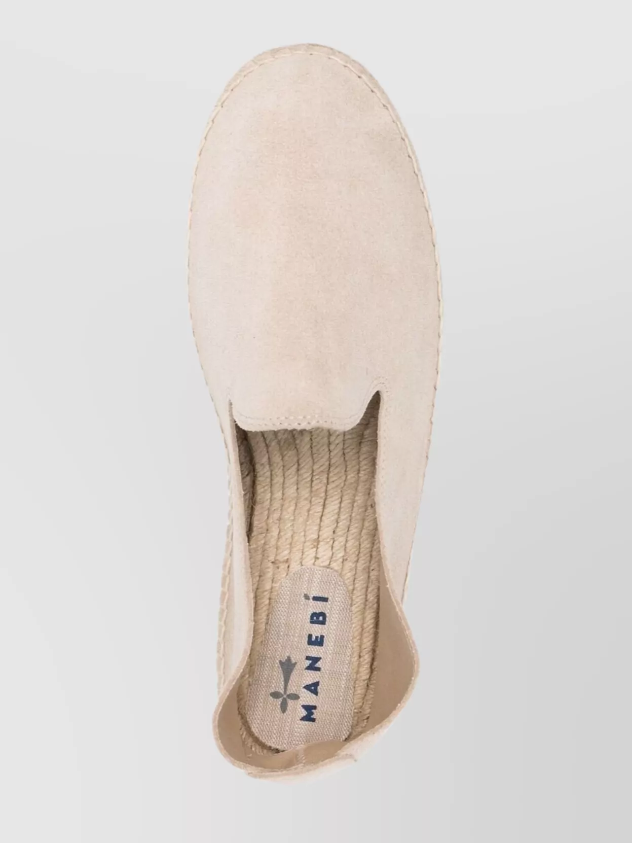 Manebi Round Toe Jute Sole Espadrilles