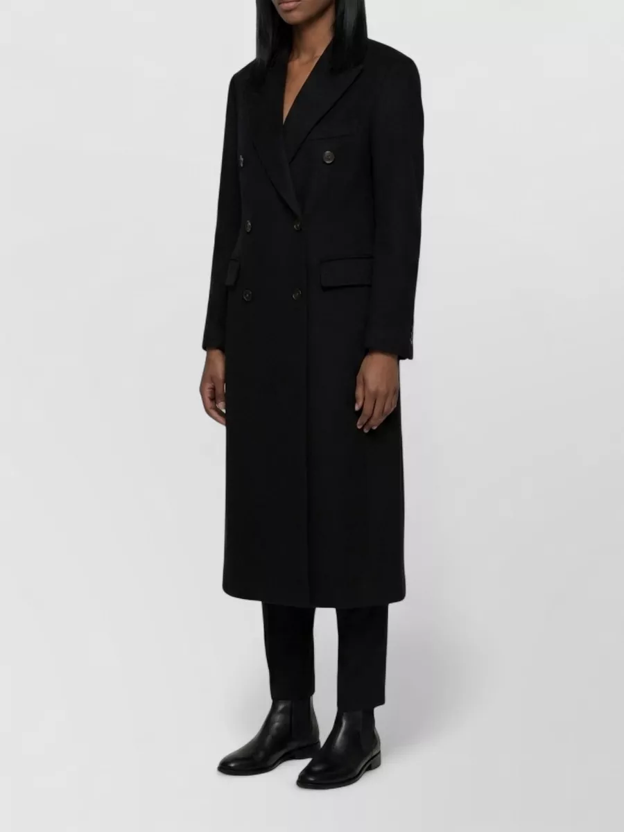 Tagliatore Virgin wool cashmere double-breasted coat