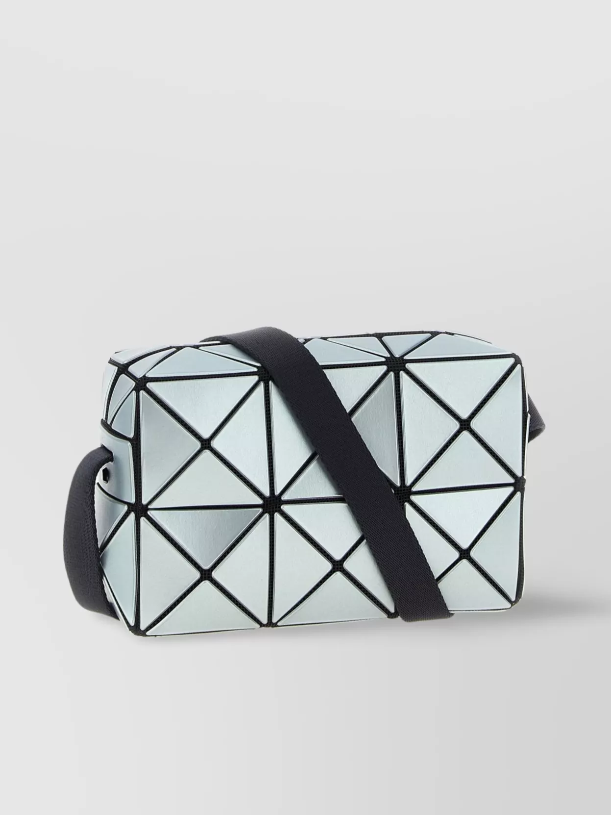 Bao Bao Issey Miyake Crossbody Bag Structured Geometric Pattern