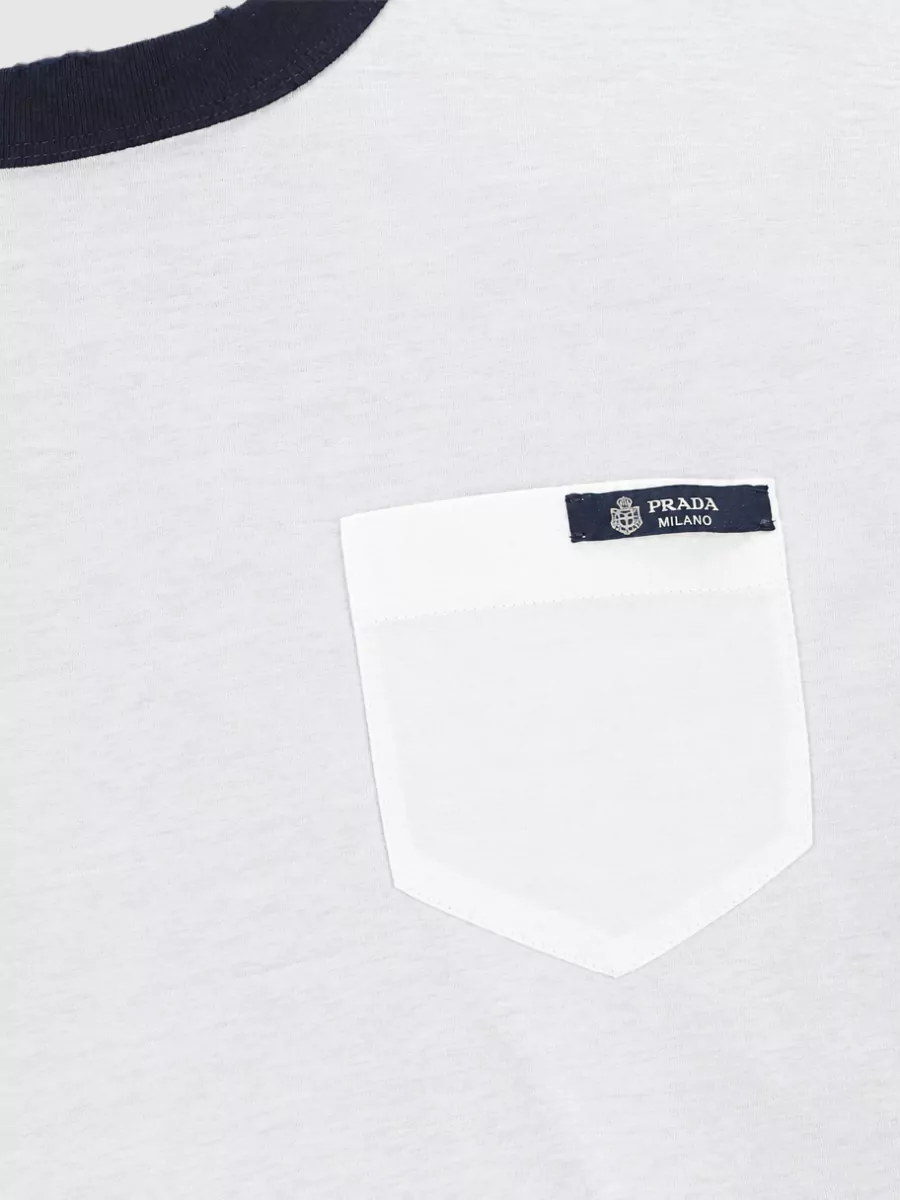 Prada Cotton Short-Sleeve Reversible Polo Shirt