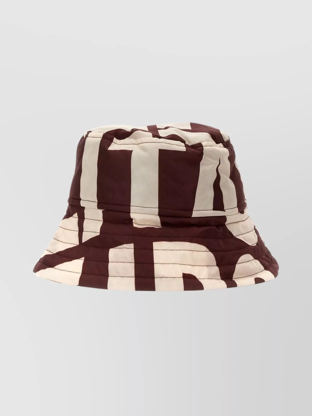 Dries Van Noten Graphic Print Wide Brim Bucket Hat