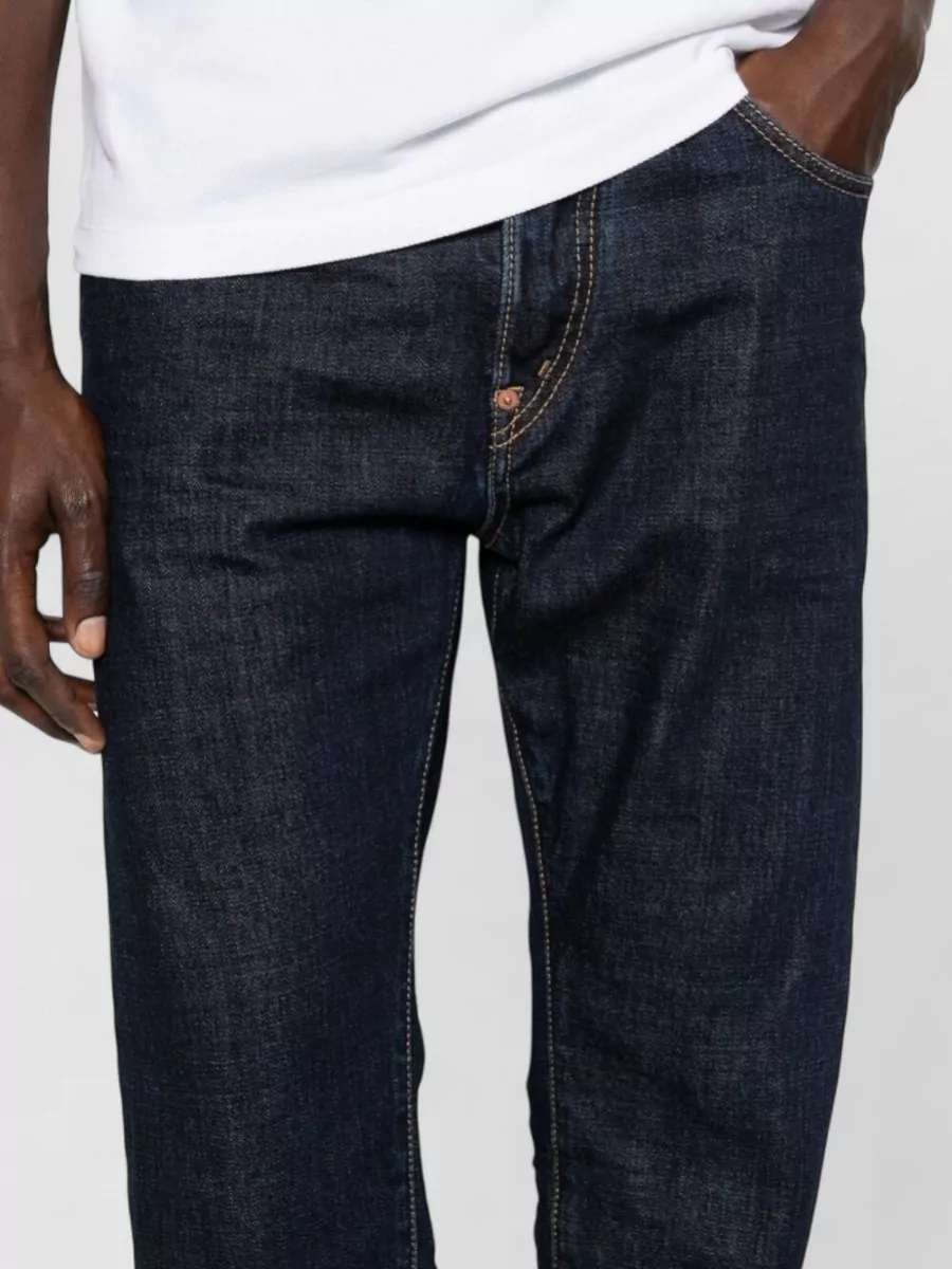 Dsquared2 Straight Leg Trousers Five Pocket Design