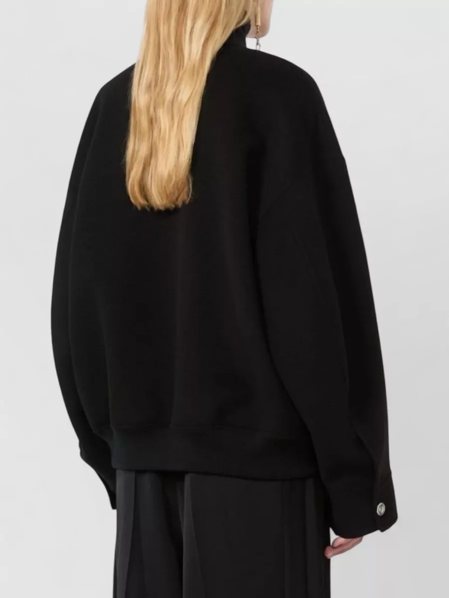 Sportmax Virgin Wool Bomber Jacket