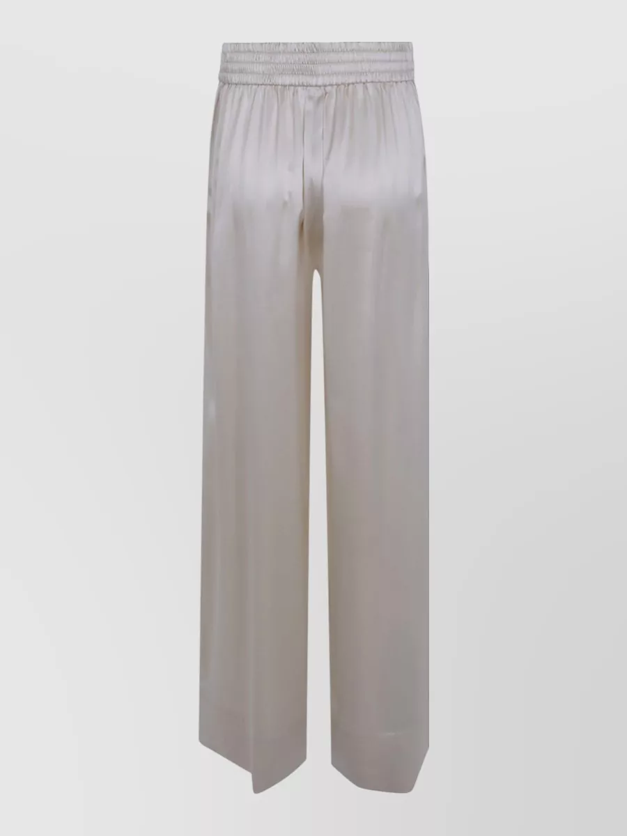 Joseph silk satin trousers