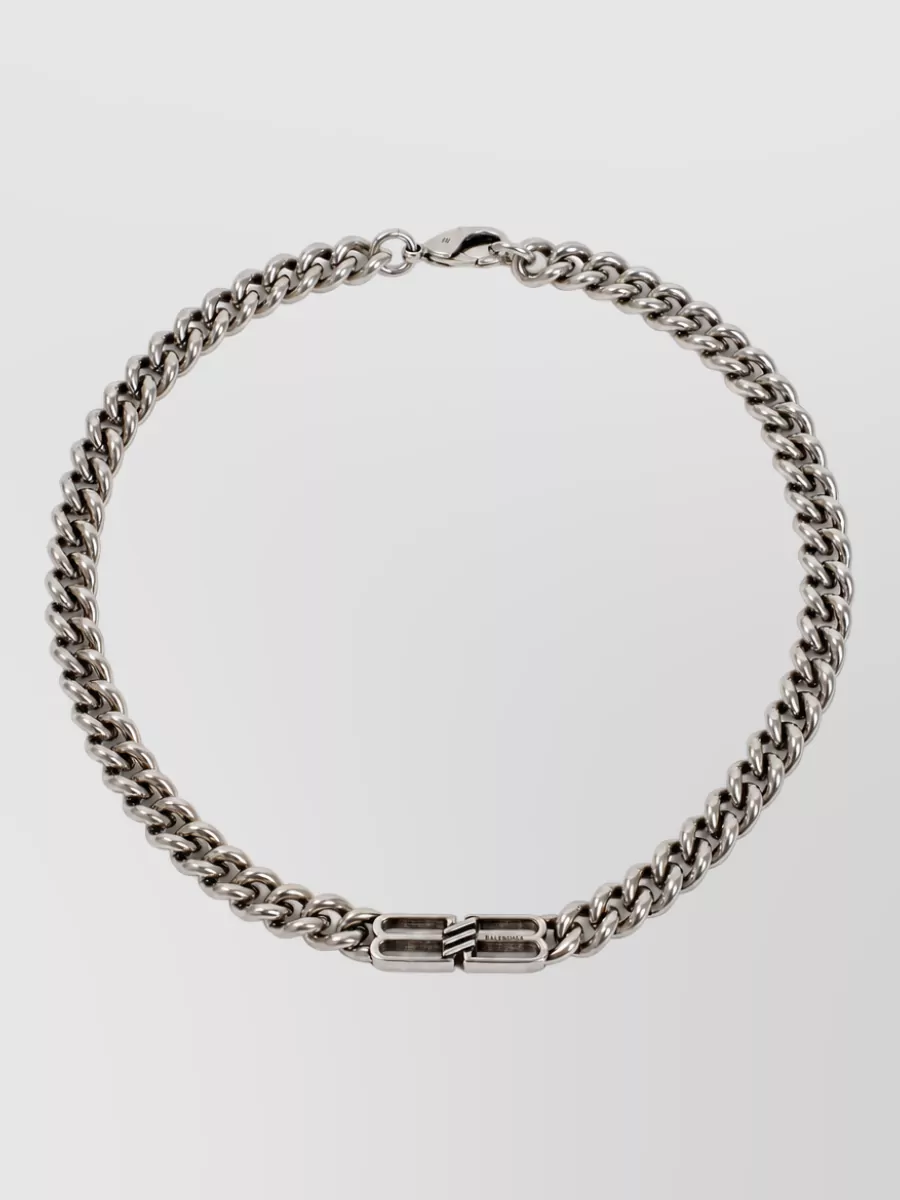 Balenciaga brass necklace