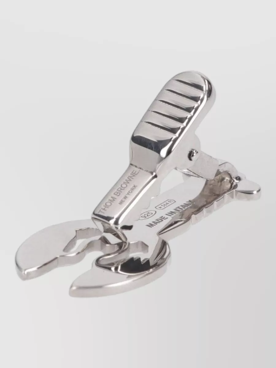 Thom Browne Sterling Silver Brooch