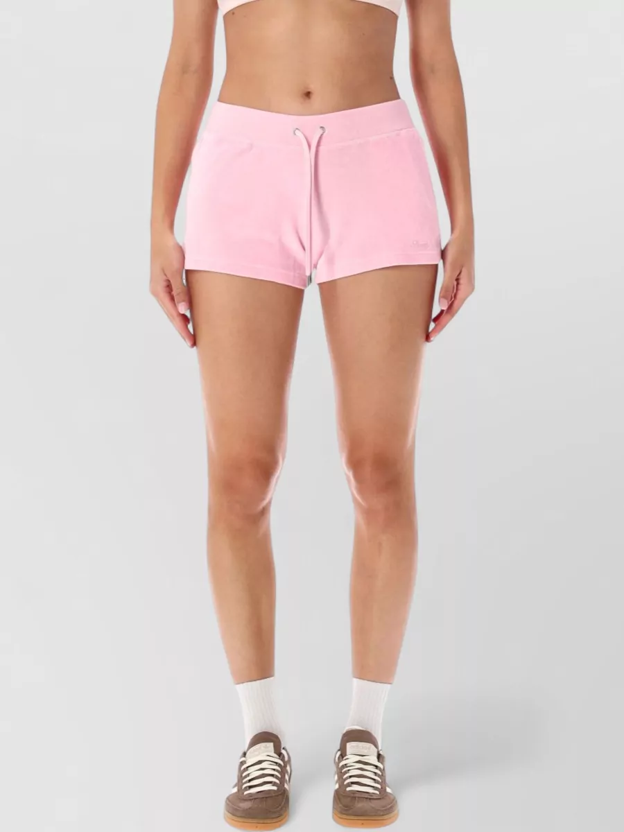 Sporty & Rich velour crystal briefs