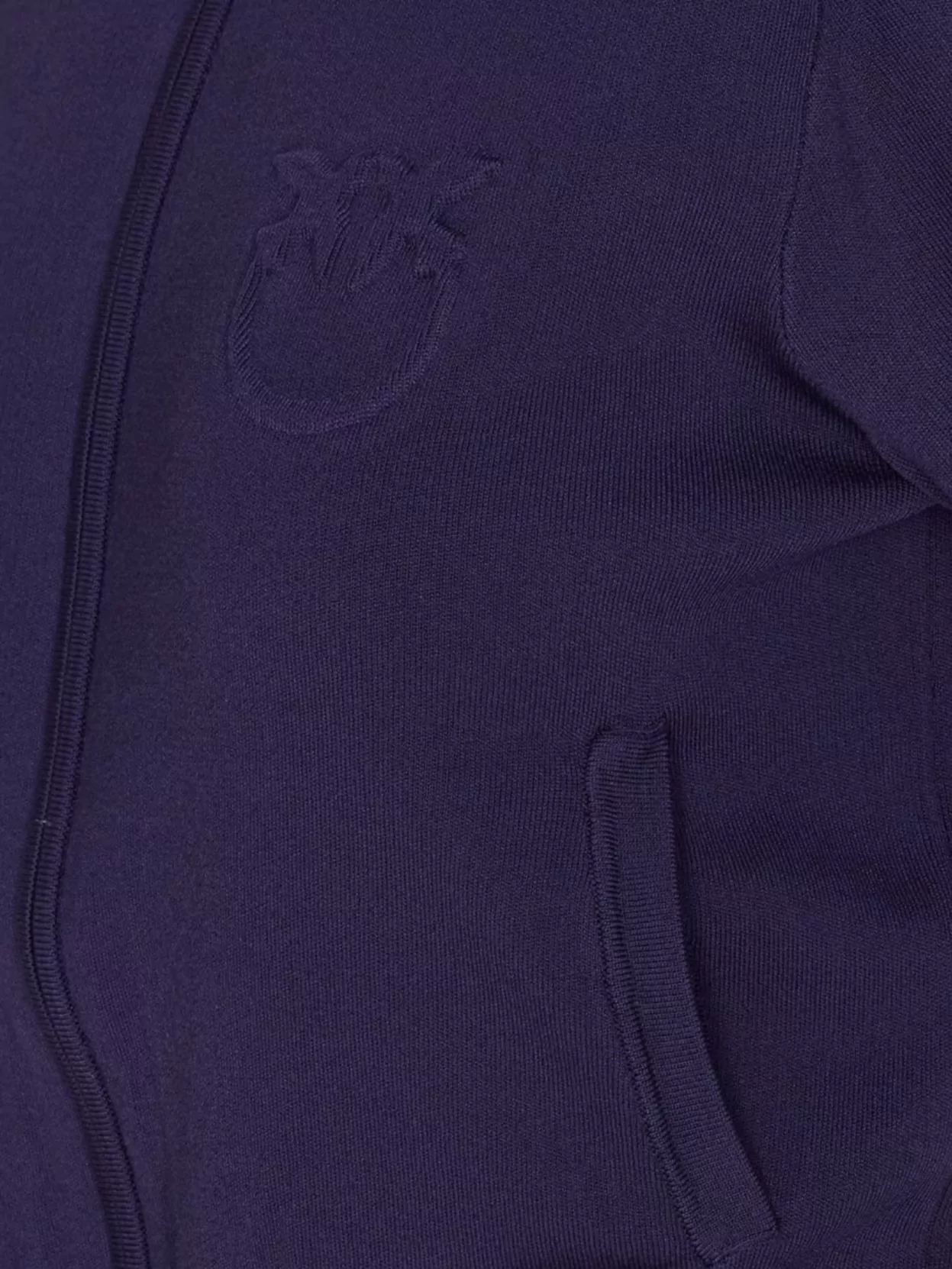 Pinko Zip Sweatshirt Wellington High Neck