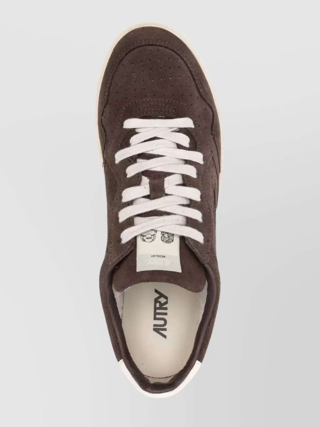 Autry Champion Suede Finish Rubber Sole Sneakers