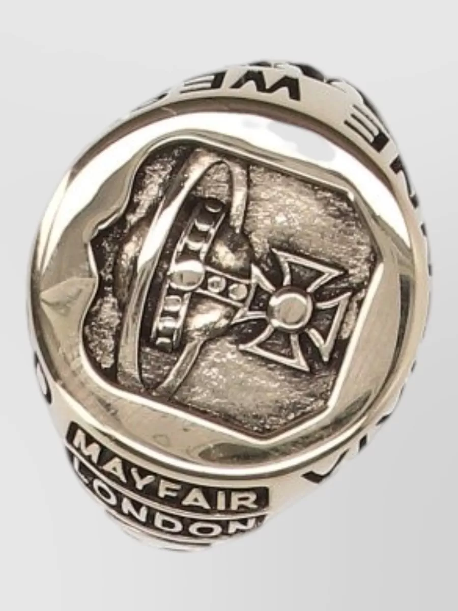 Vivienne Westwood sterling silver ring