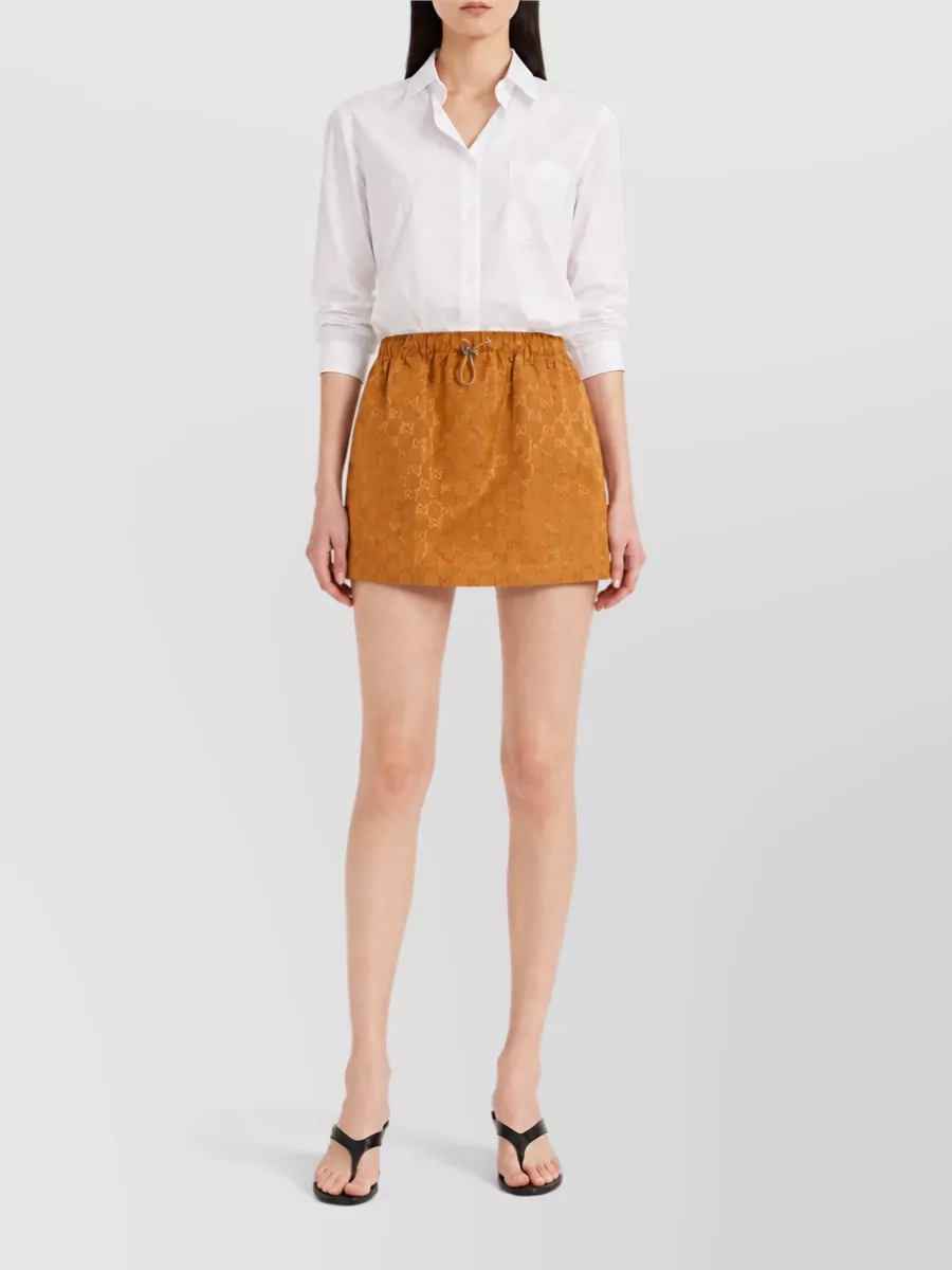 Gucci Textured Mini Shorts