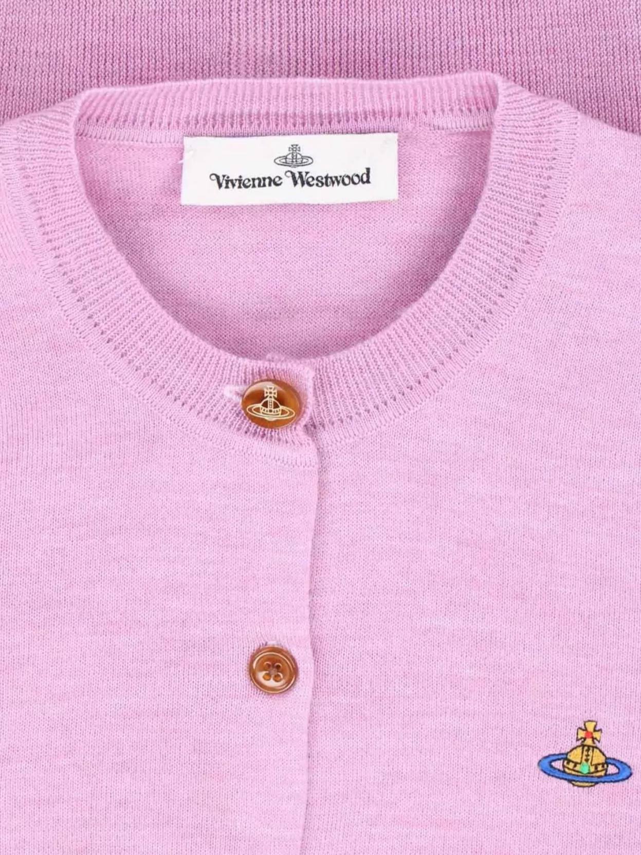 Vivienne Westwood Ribbed Hem And Cuffs Crewneck Sweater