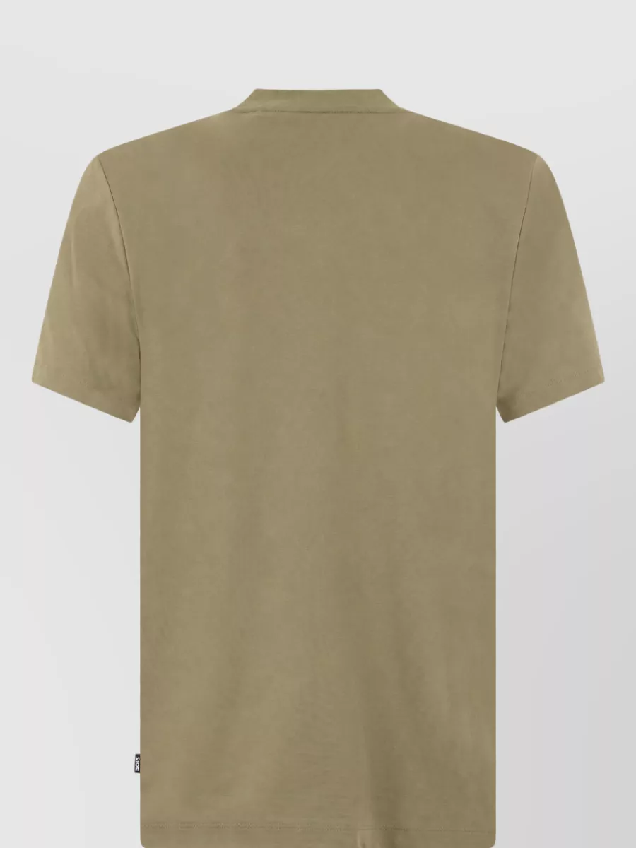 Boss Cotton Logo Print T-Shirt