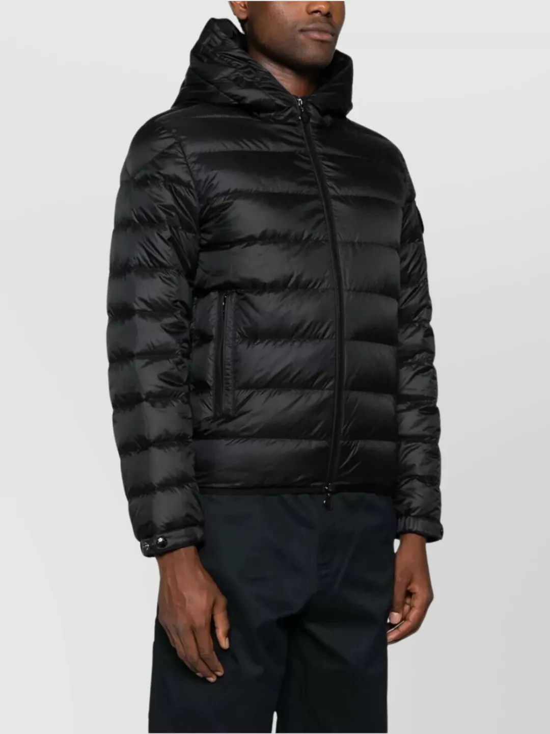 Moncler Short Down Jacket Hooded Design