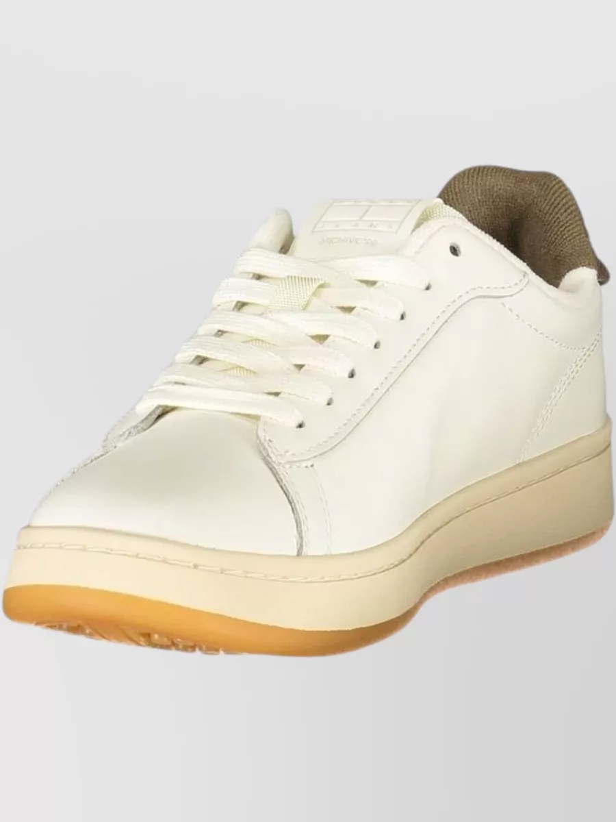 Tommy Hilfiger Leather Lace-Up Sneakers