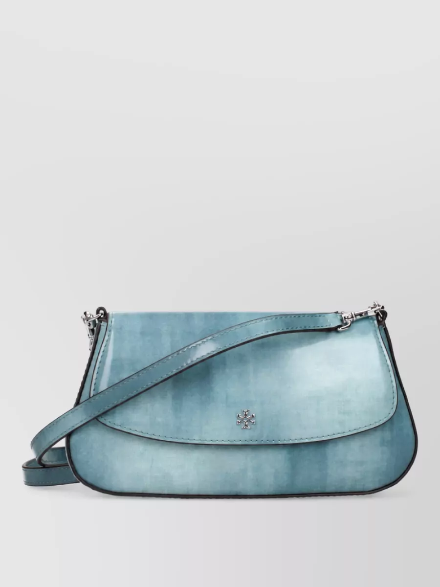 Tory Burch Rory Leather Clutch Bag