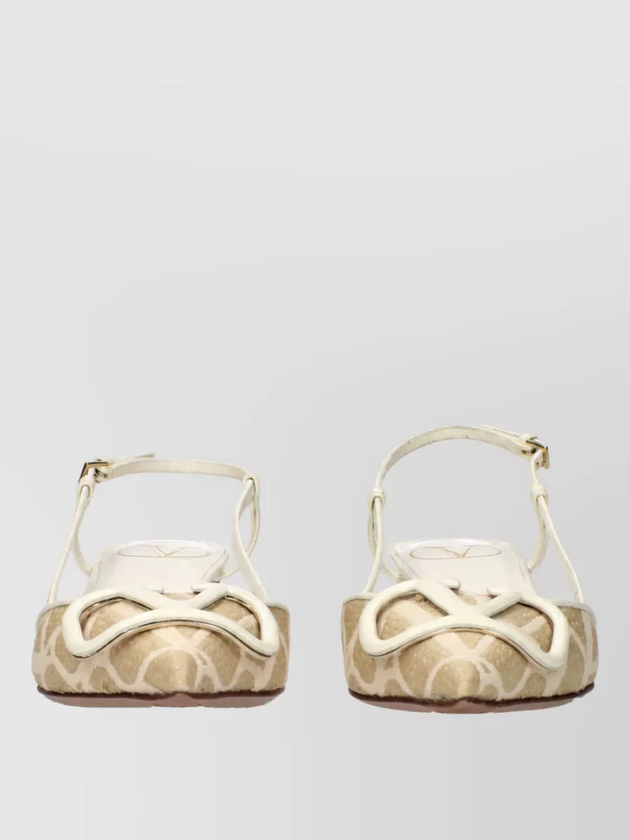 Valentino Garavani Raffia Sandals