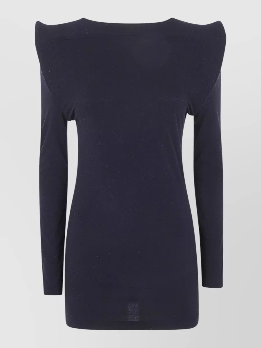 Junya Watanabe long-sleeve boat neck knitted top