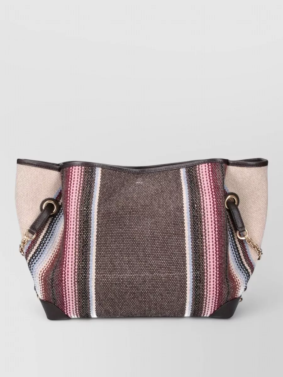 Chloé wool blend beach bag