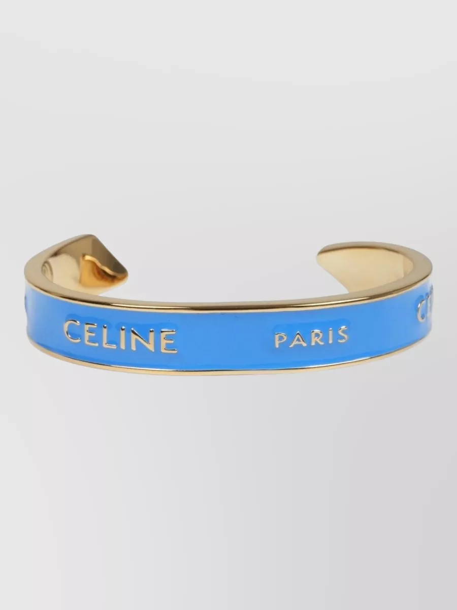 Celine logo bracelet