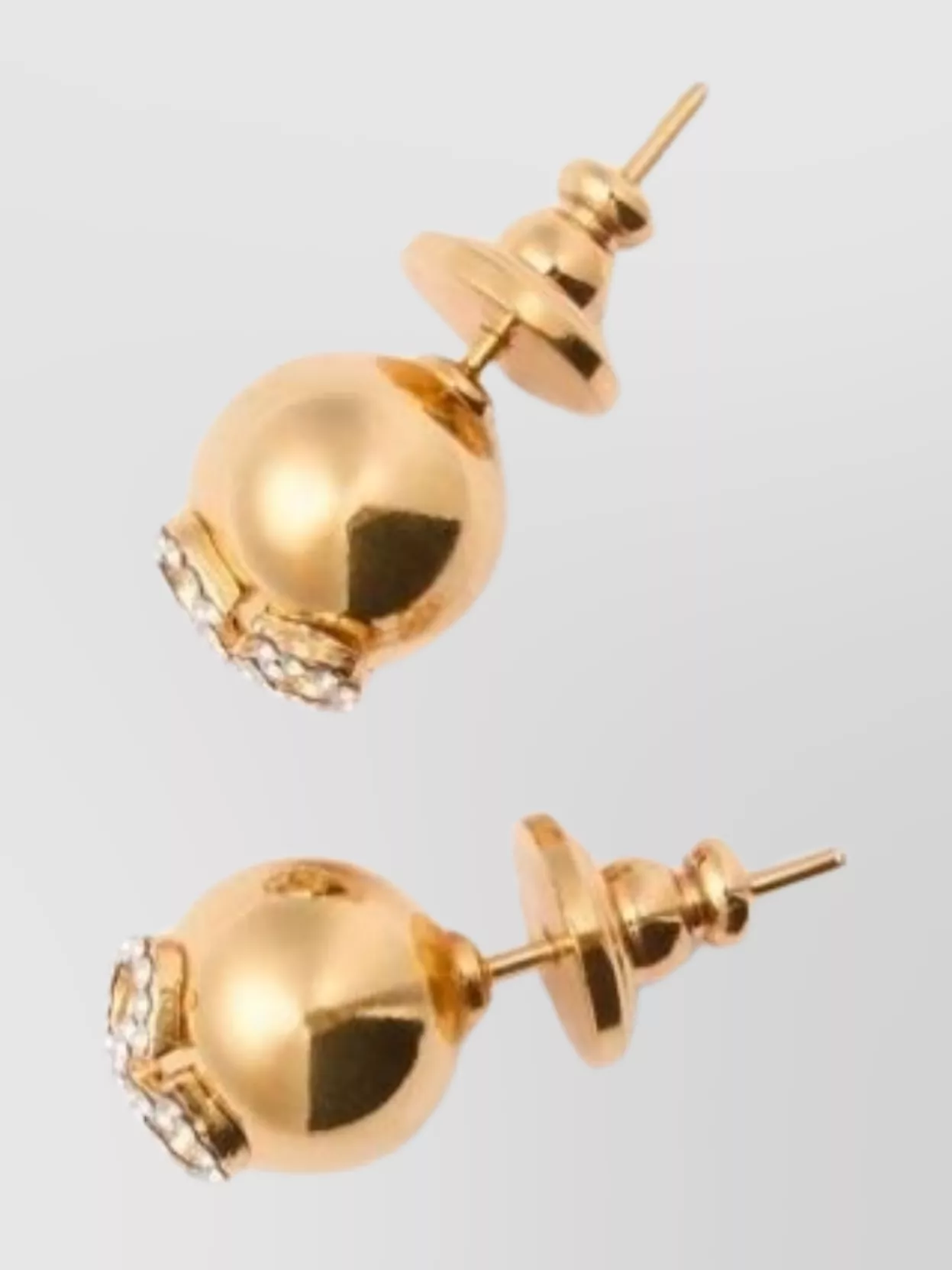 Valentino Garavani Women Vlogo Earrings With Swarowski Crystals