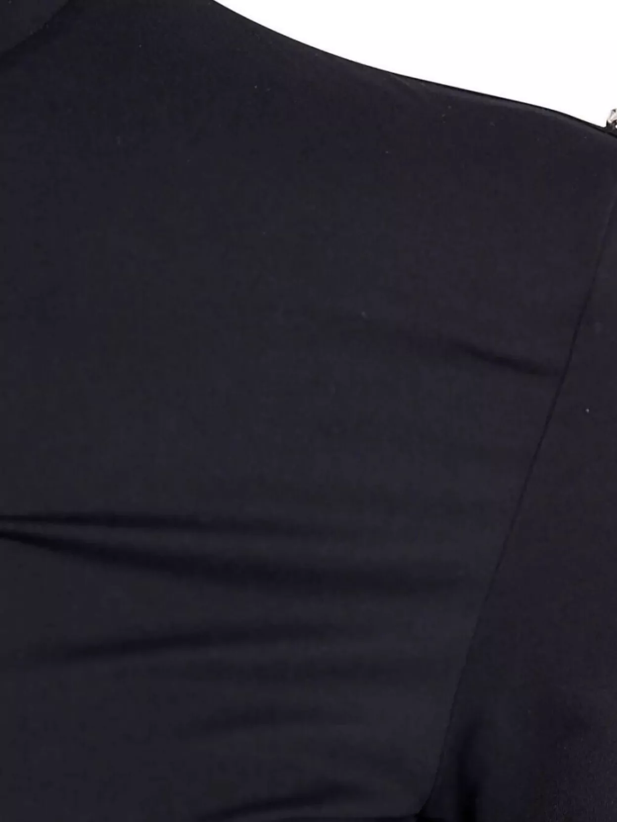 Sportmax Jersey Turtleneck Sweater Long Sleeves In Black