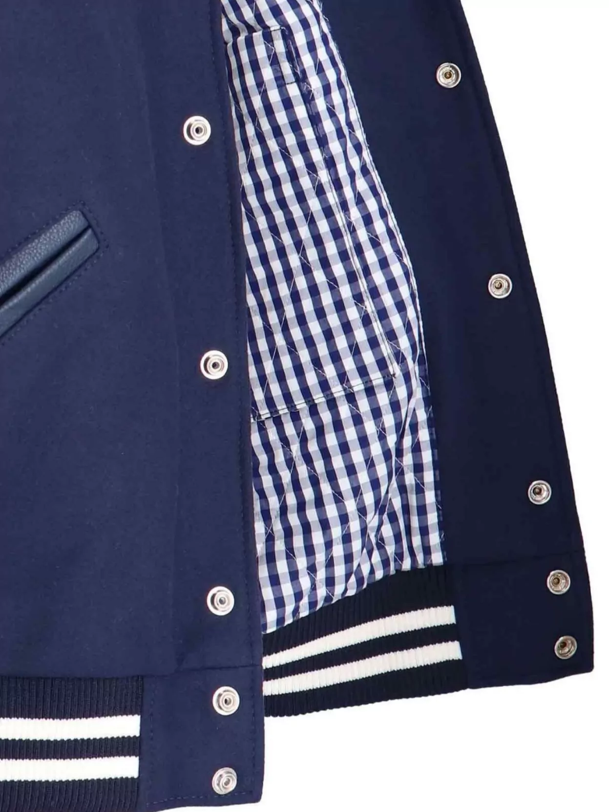 Kenzo Ribbed Cuffs Hem Contrast Sleeves Front Pockets Striped Design