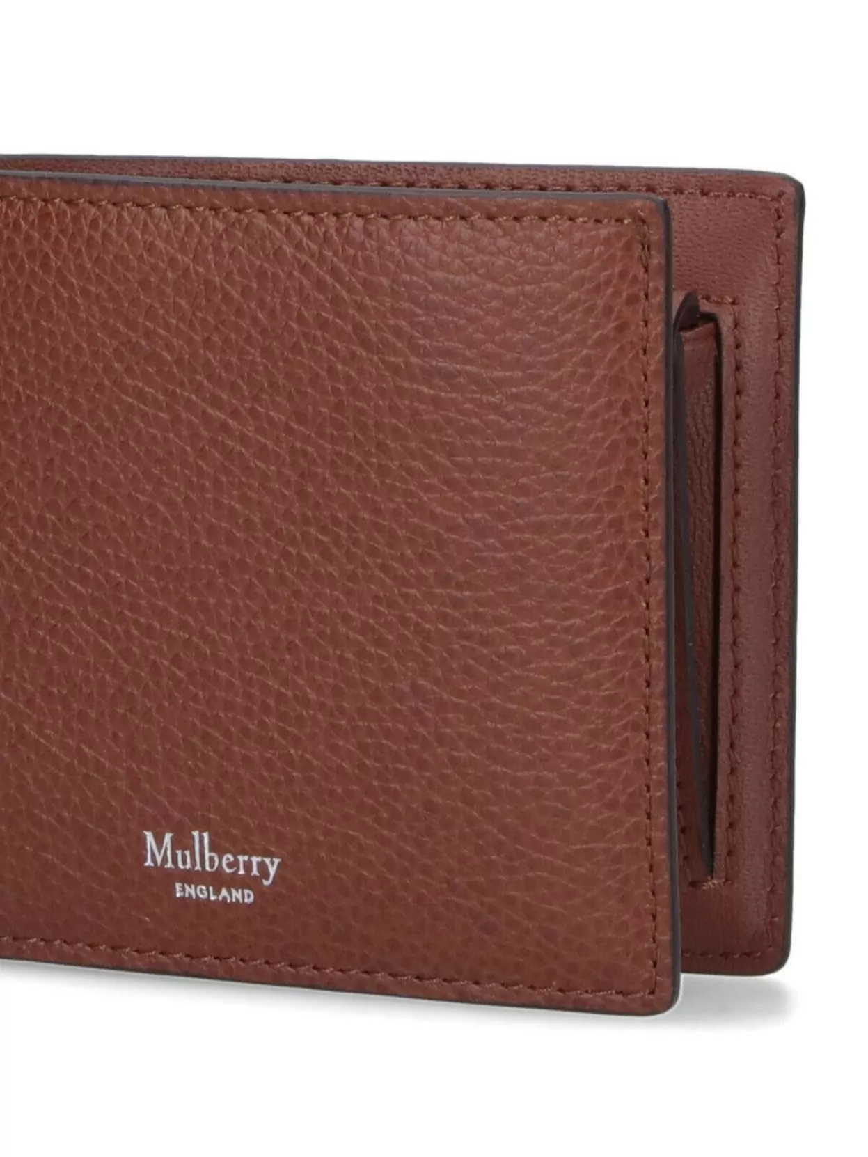 Mulberry Textured Bi-Fold Wallet And Cardholder