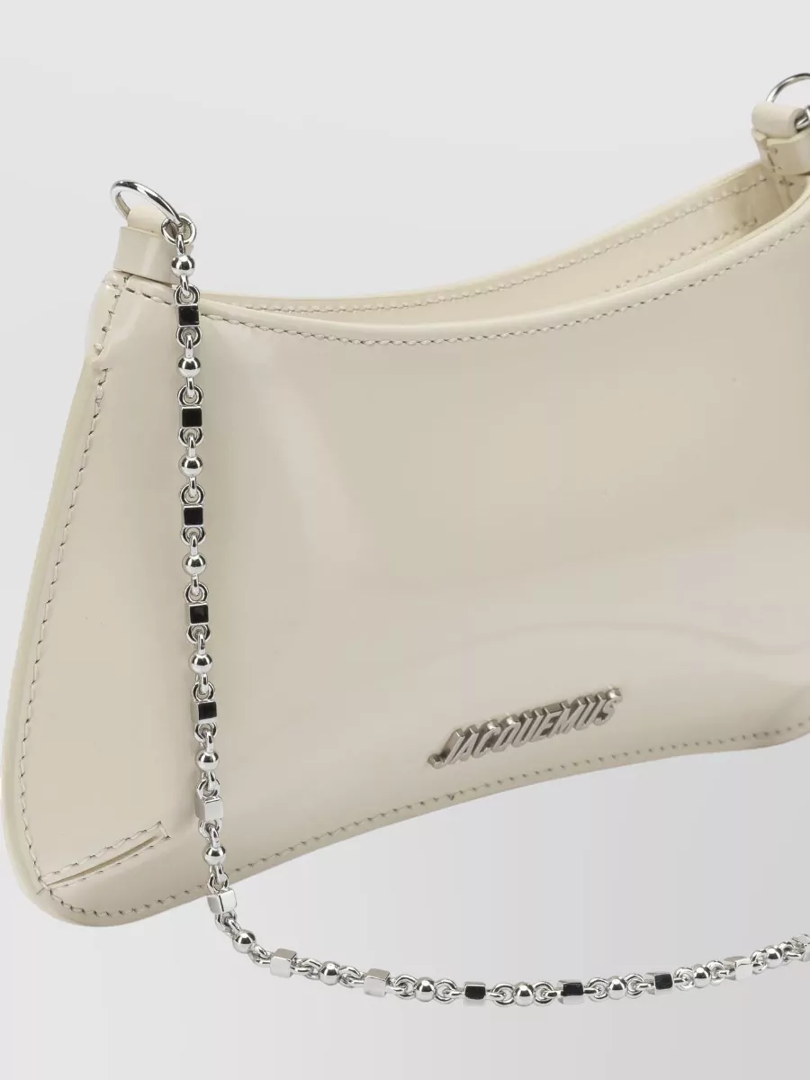 Jacquemus Rectangular Shoulder Bag Chain Strap Design
