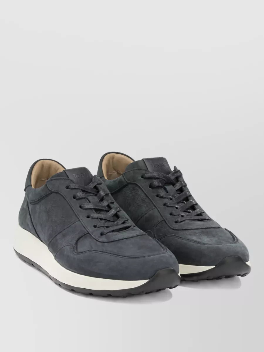 Tod's leather lace-up shoes