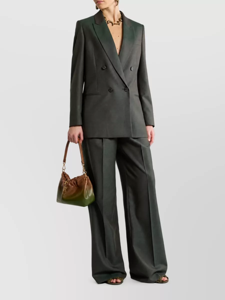 Etro Wool Paisley-Jacquard Double-Breasted Blazer