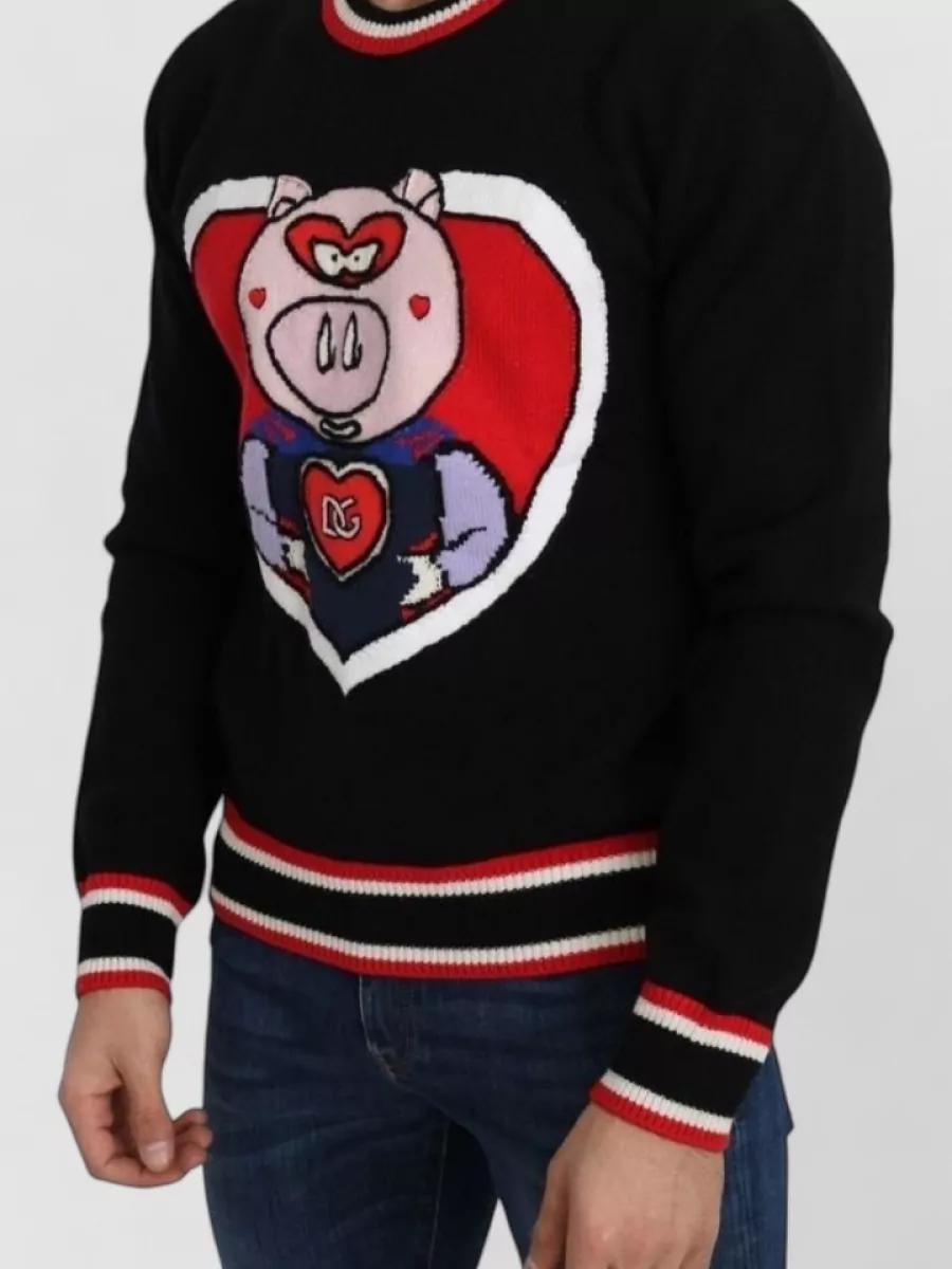 Dolce&Gabbana Cashmere Wool Pullover Sweater