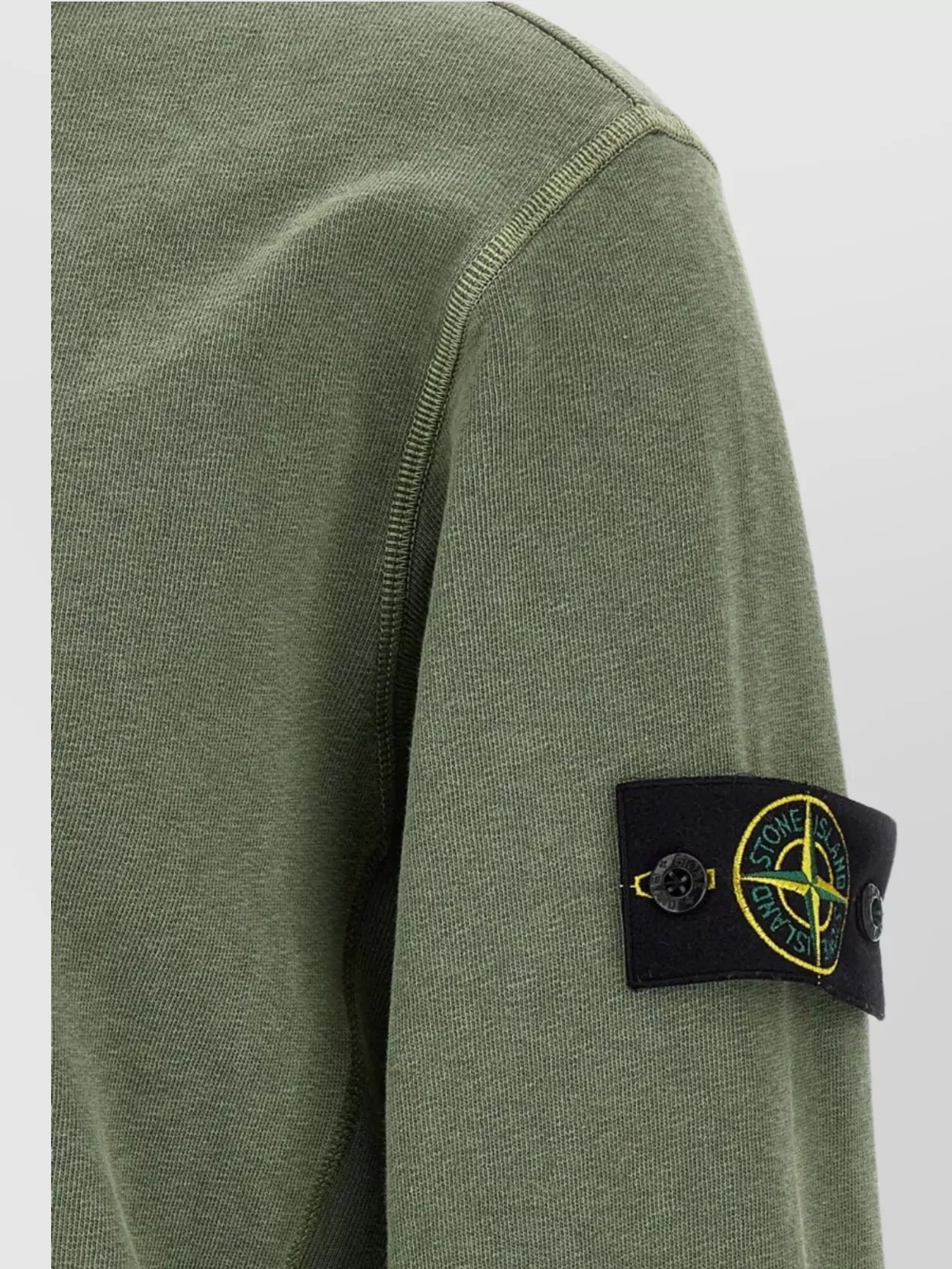 Stone Island Hooded Ribbed Cuffs And Hem