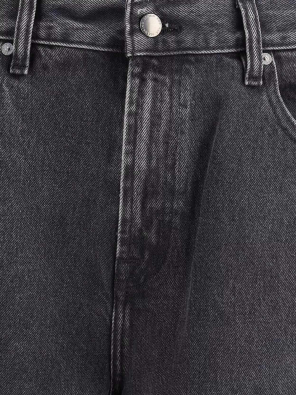 7 For All Mankind Five-pocket Belt-loops Shorts In Black