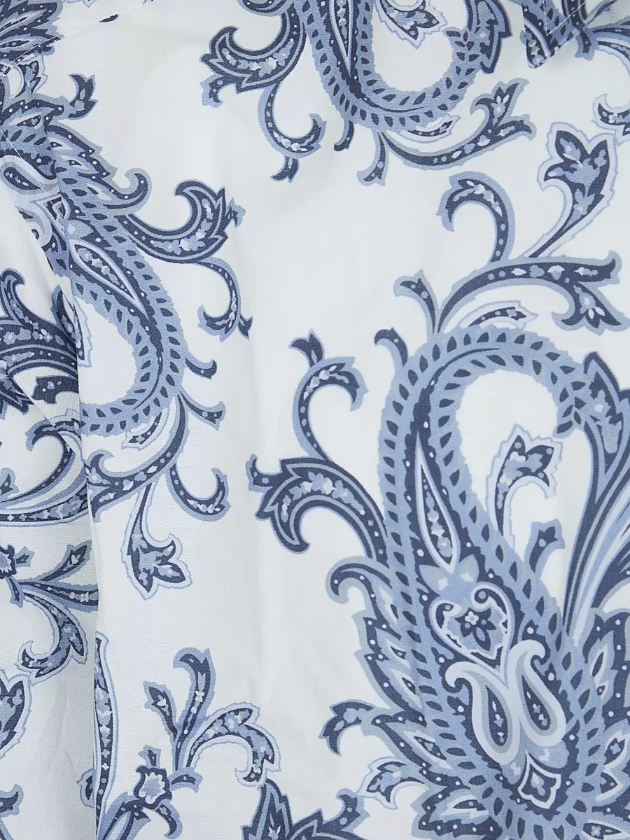 Etro Paisley Floral-Print Regular-Fit Shirt
