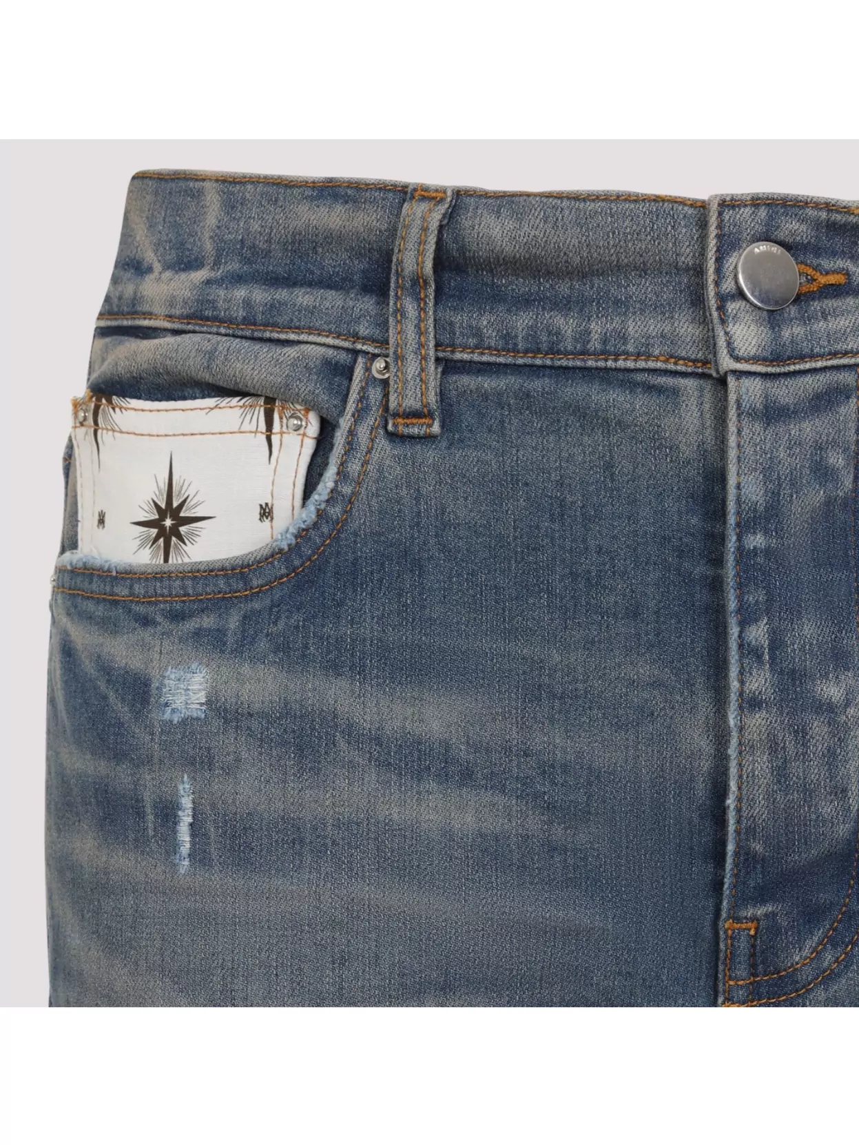 Amiri Micro Starburst Mx1 Jeans Trousers