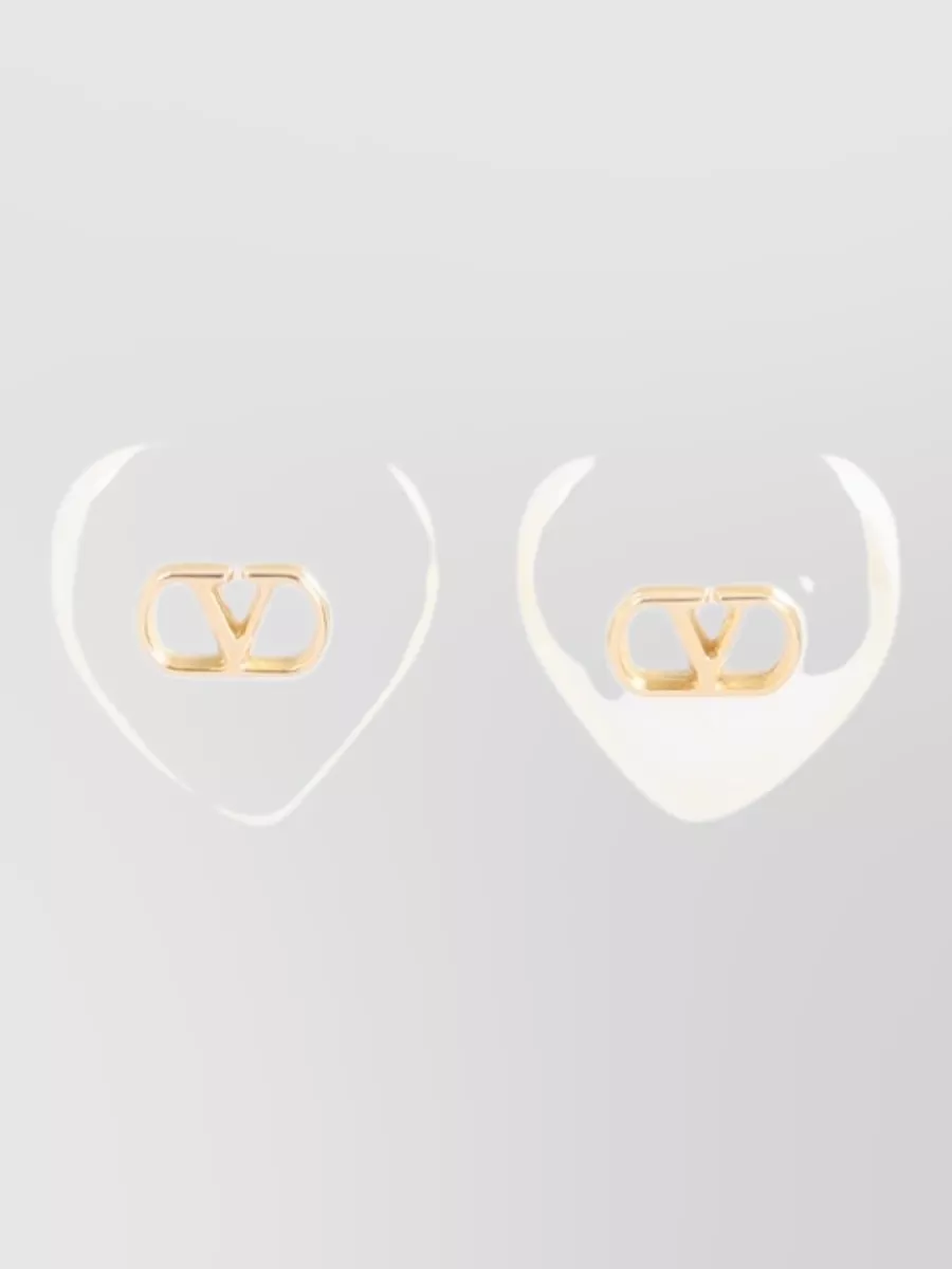 Valentino Garavani Logo-Pearl Earrings