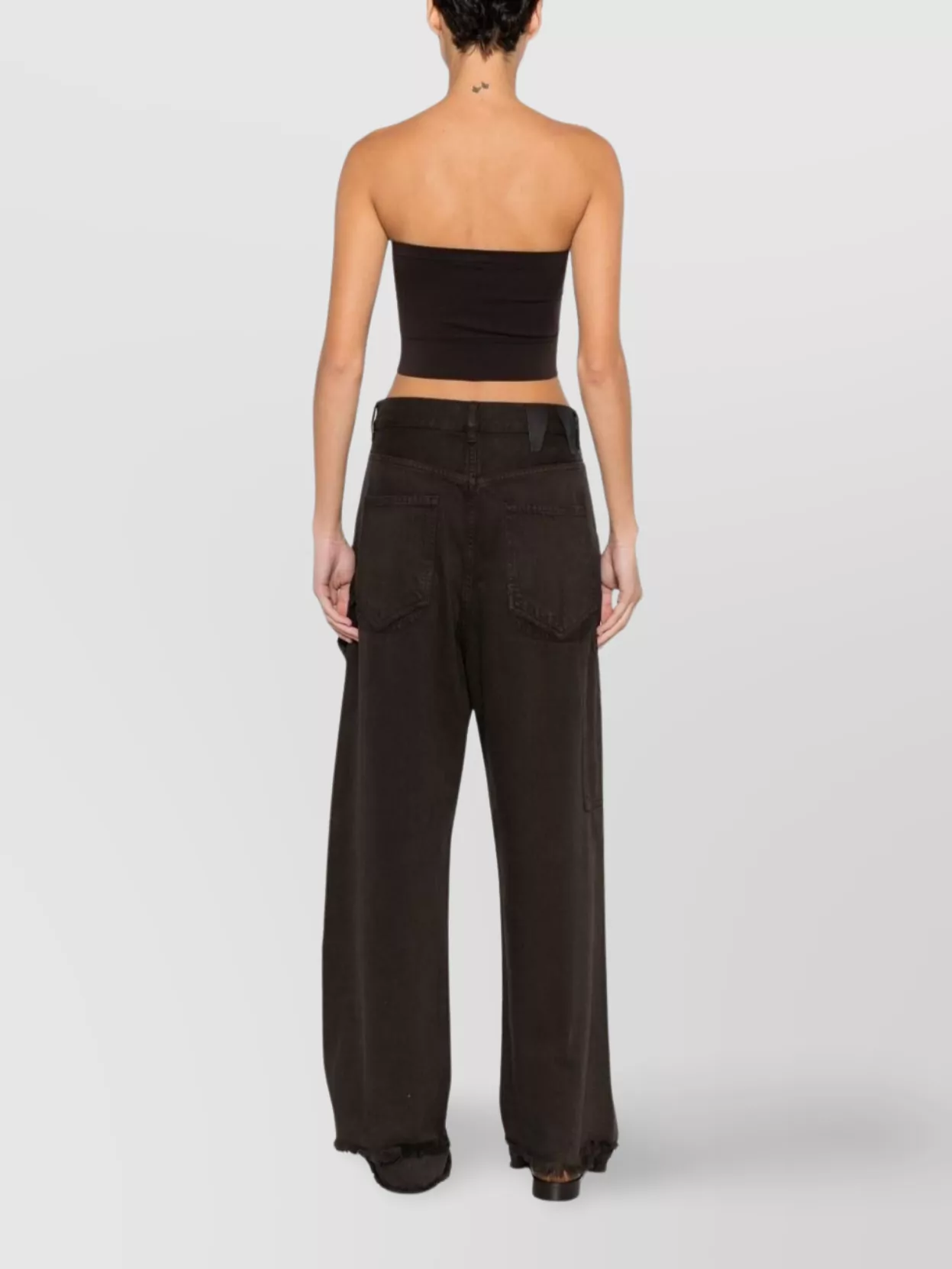 Wolford Strapless Cropped Seamless Stretch Top
