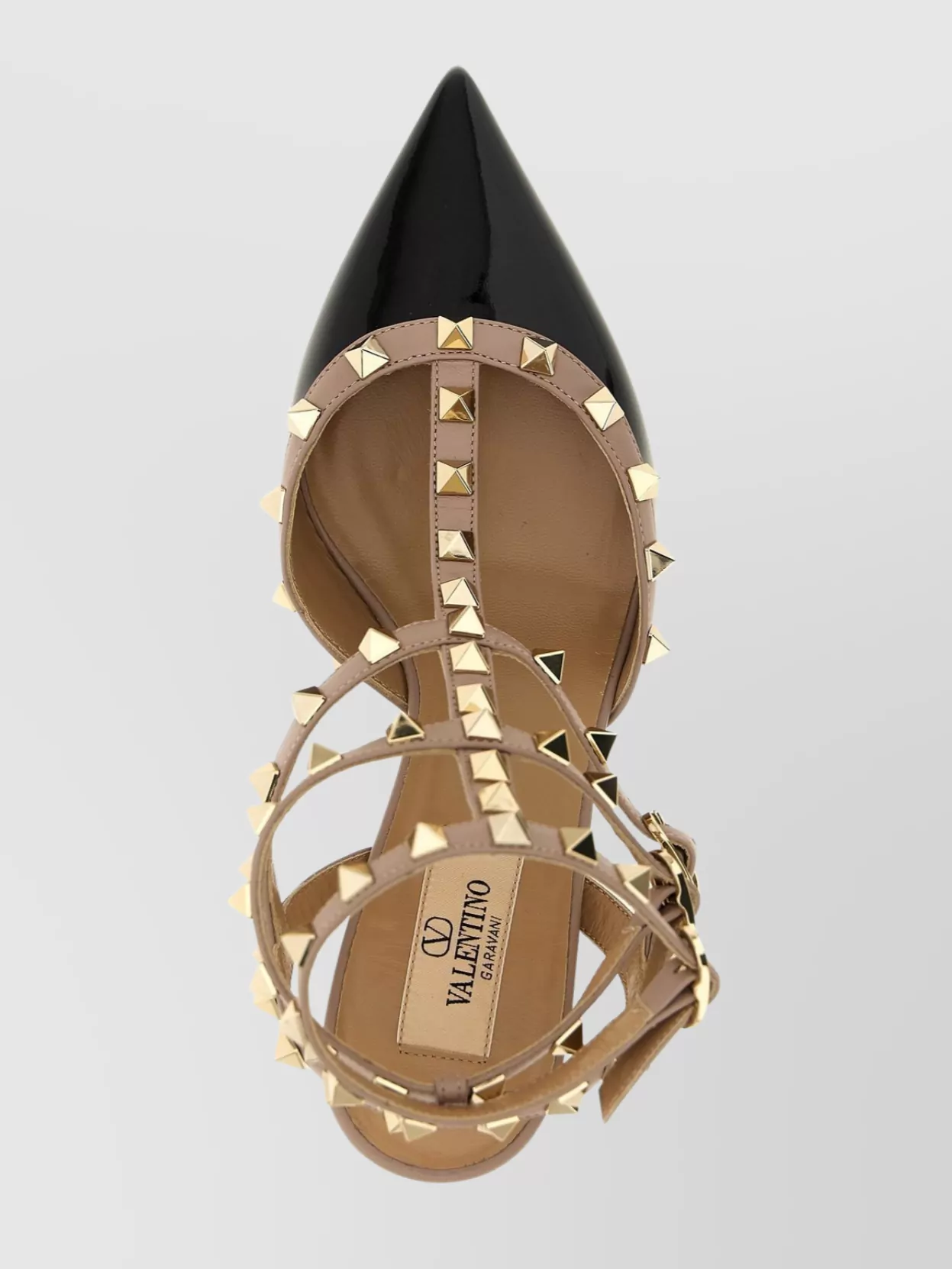 Valentino Garavani Lamb Leather Rockstud Pumps