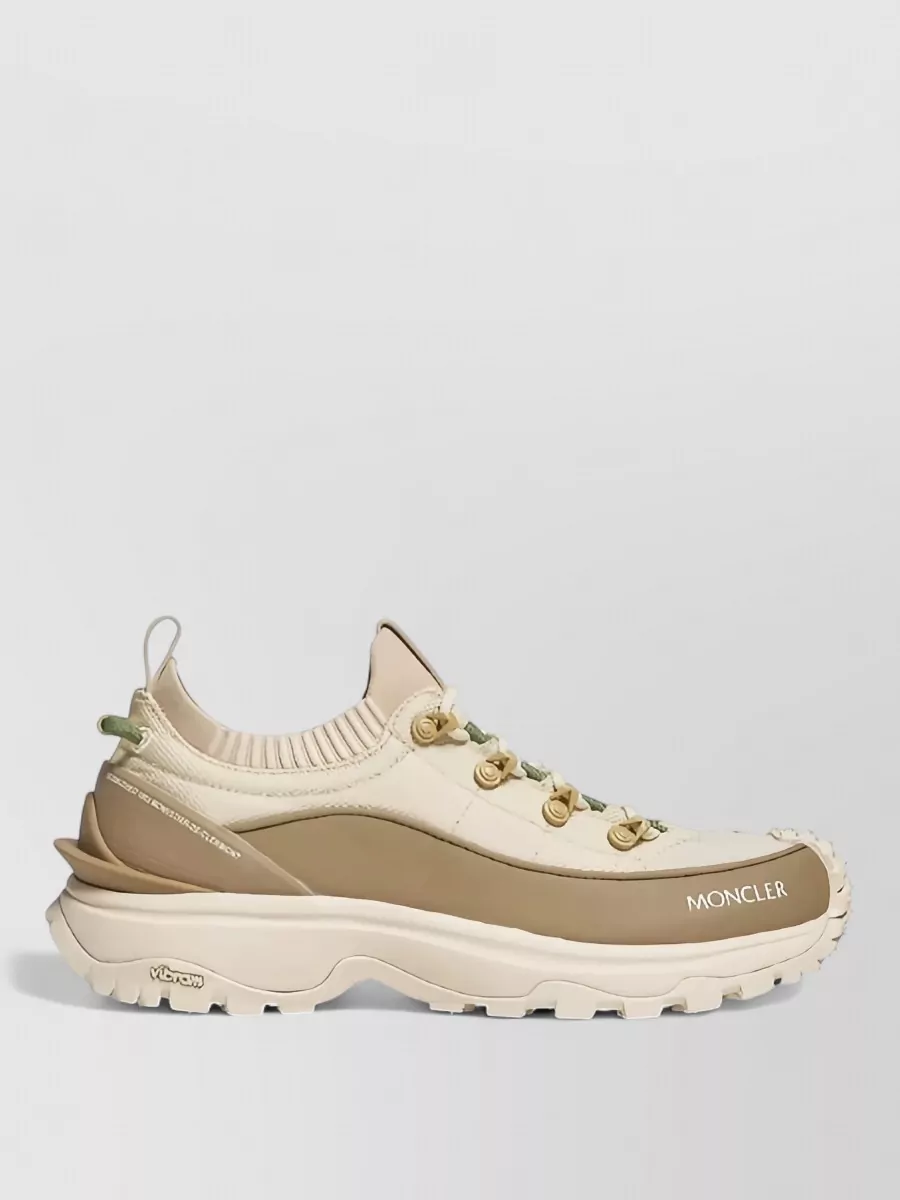Moncler Polyester Low-Top Sneakers