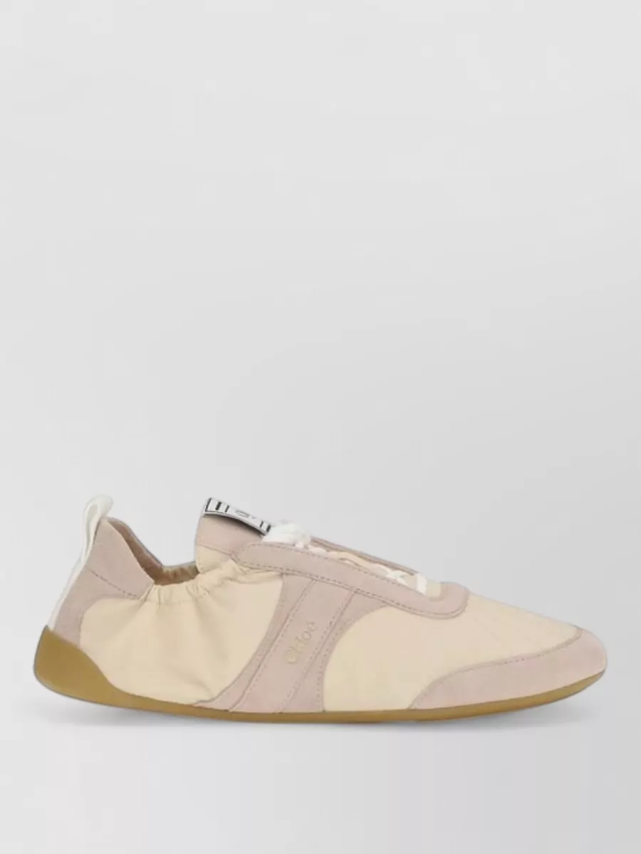 Chloé nylon low-top sneakers