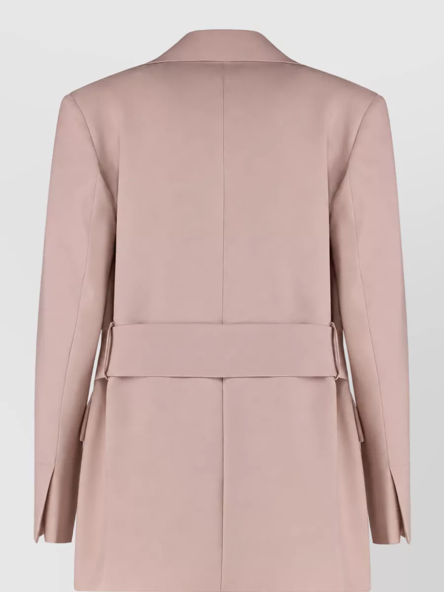 Weekend Max Mara Virgin Wool Belted Blazer