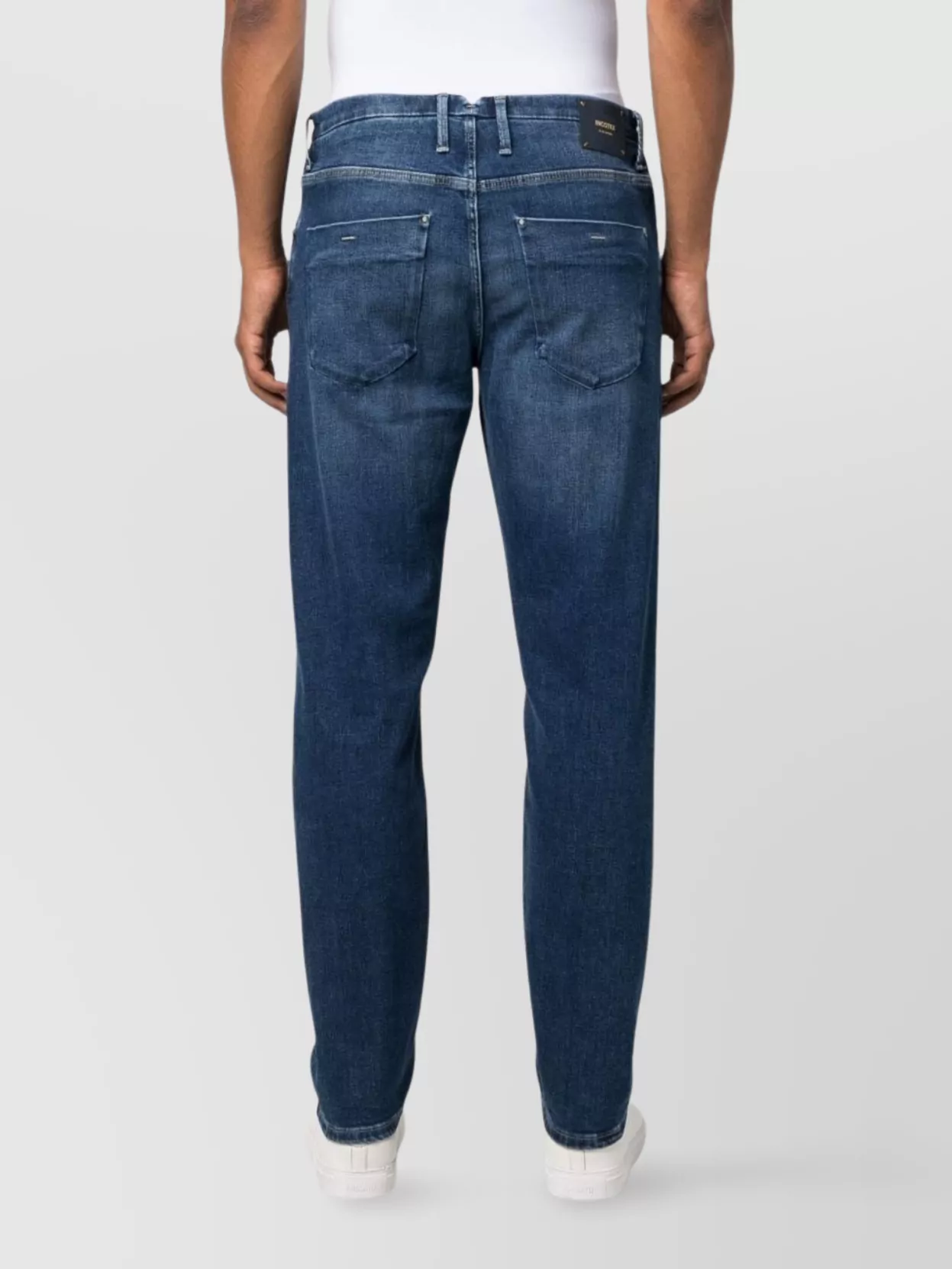 Incotex Denim Special Straight Leg Trousers In Blue