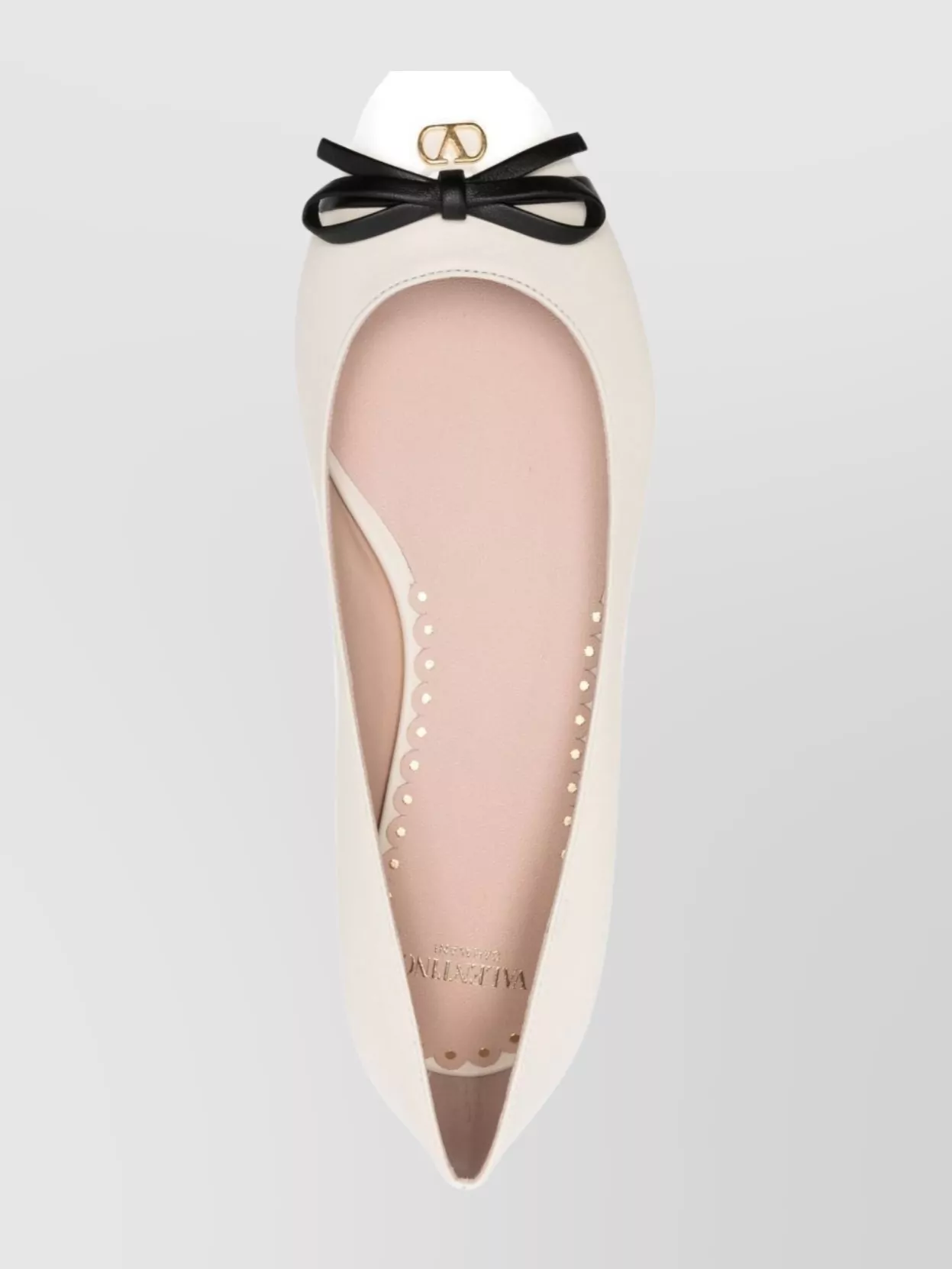 Valentino Garavani Bepointy Leather Ballets