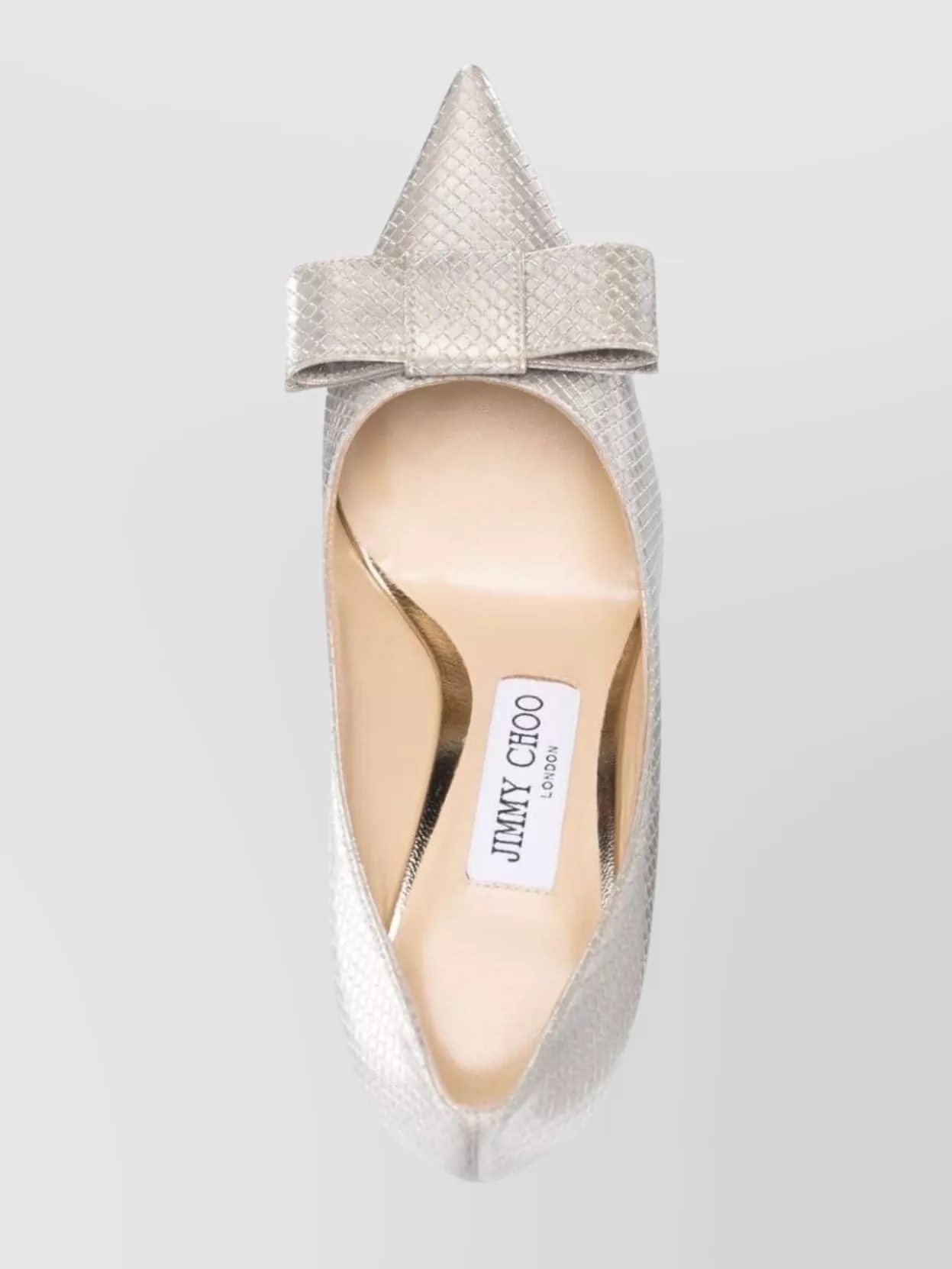 Jimmy Choo Love/Bow 85 Leather Pumps