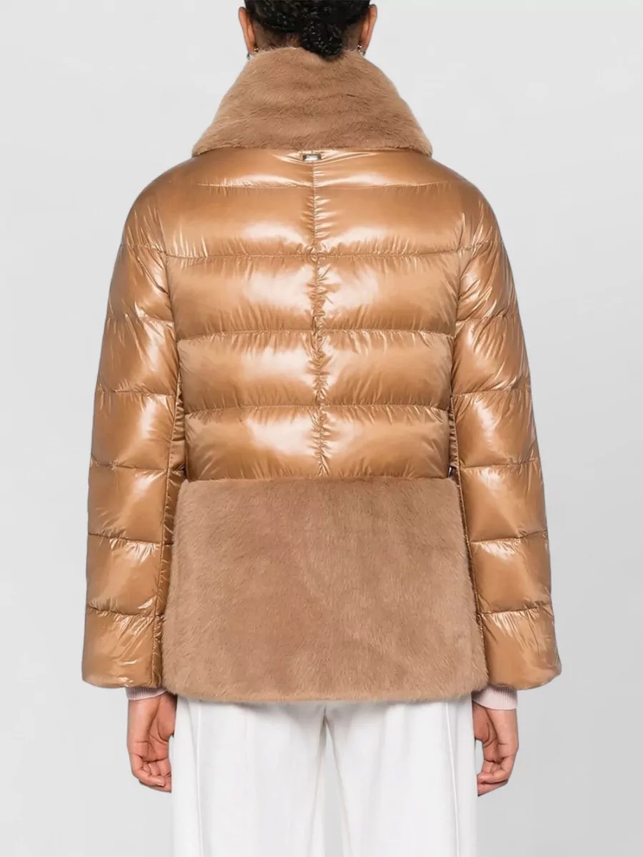 Herno Faux Fur Cape